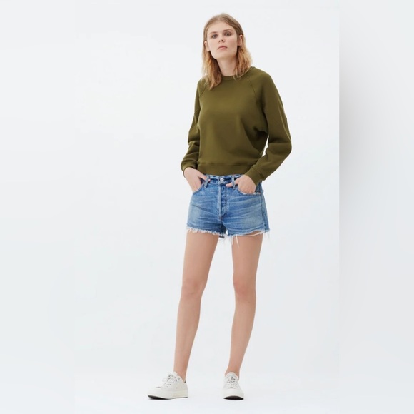 Citizens of Humanity Bree Relaxed Short in Daze - Picture 4 of 14